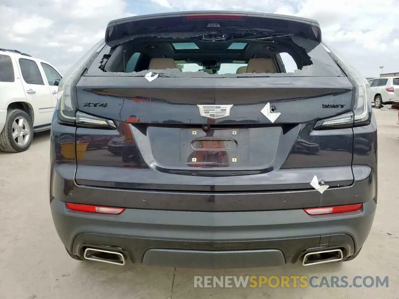6 Фотография поврежденного автомобиля 1GYFZER41PF105361 CADILLAC XT4 2023