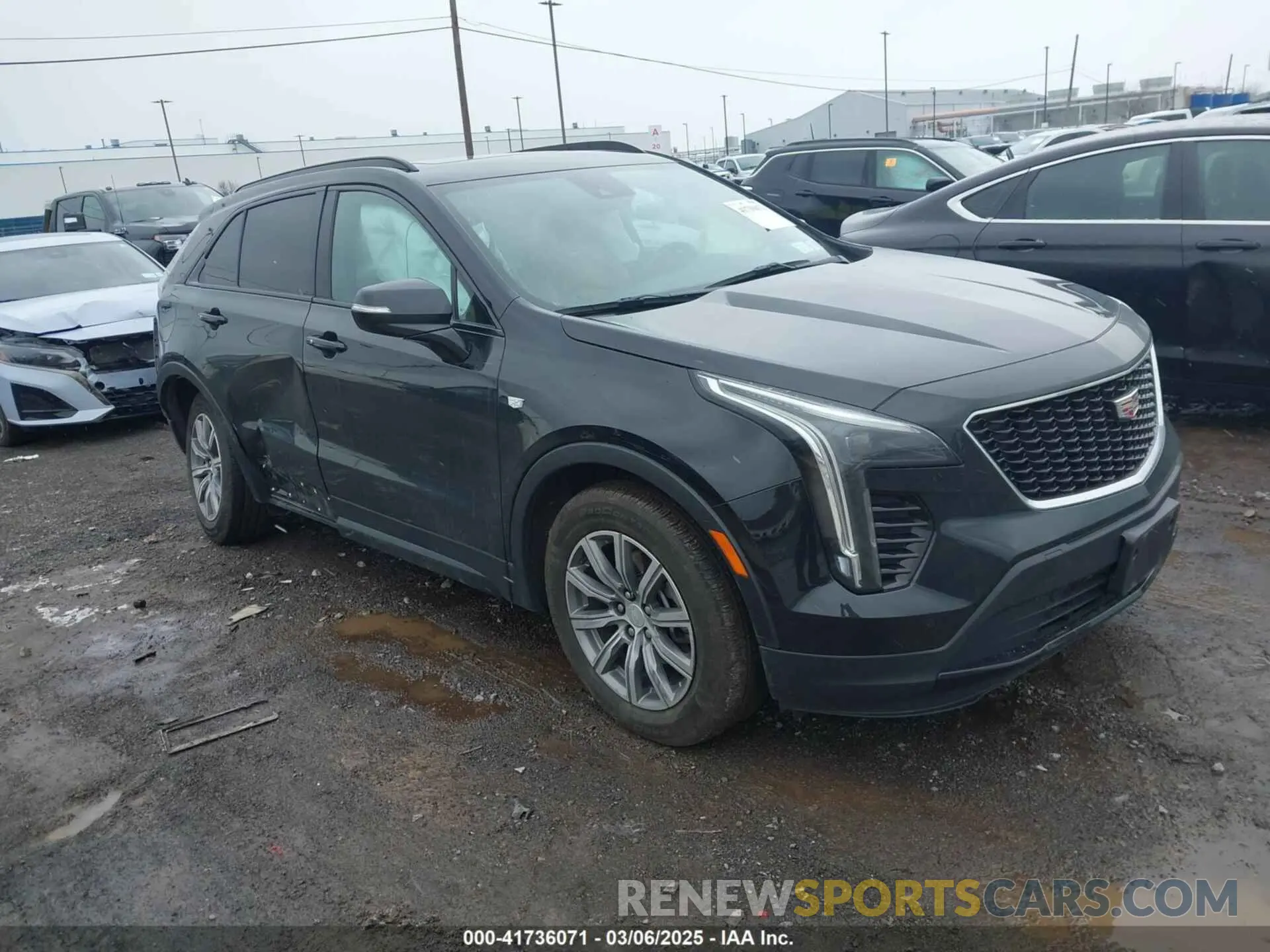 1 Photograph of a damaged car 1GYFZFR43PF104069 CADILLAC XT4 2023