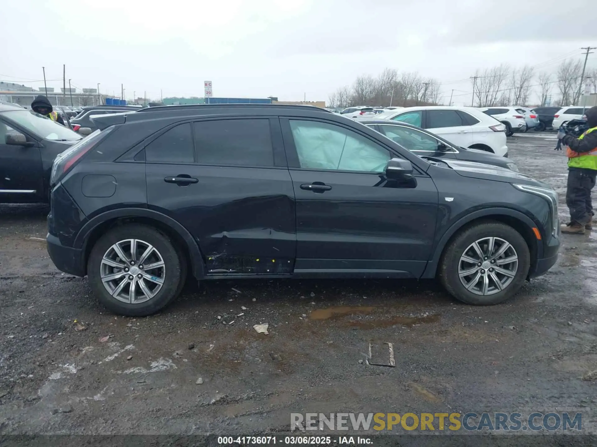 13 Photograph of a damaged car 1GYFZFR43PF104069 CADILLAC XT4 2023