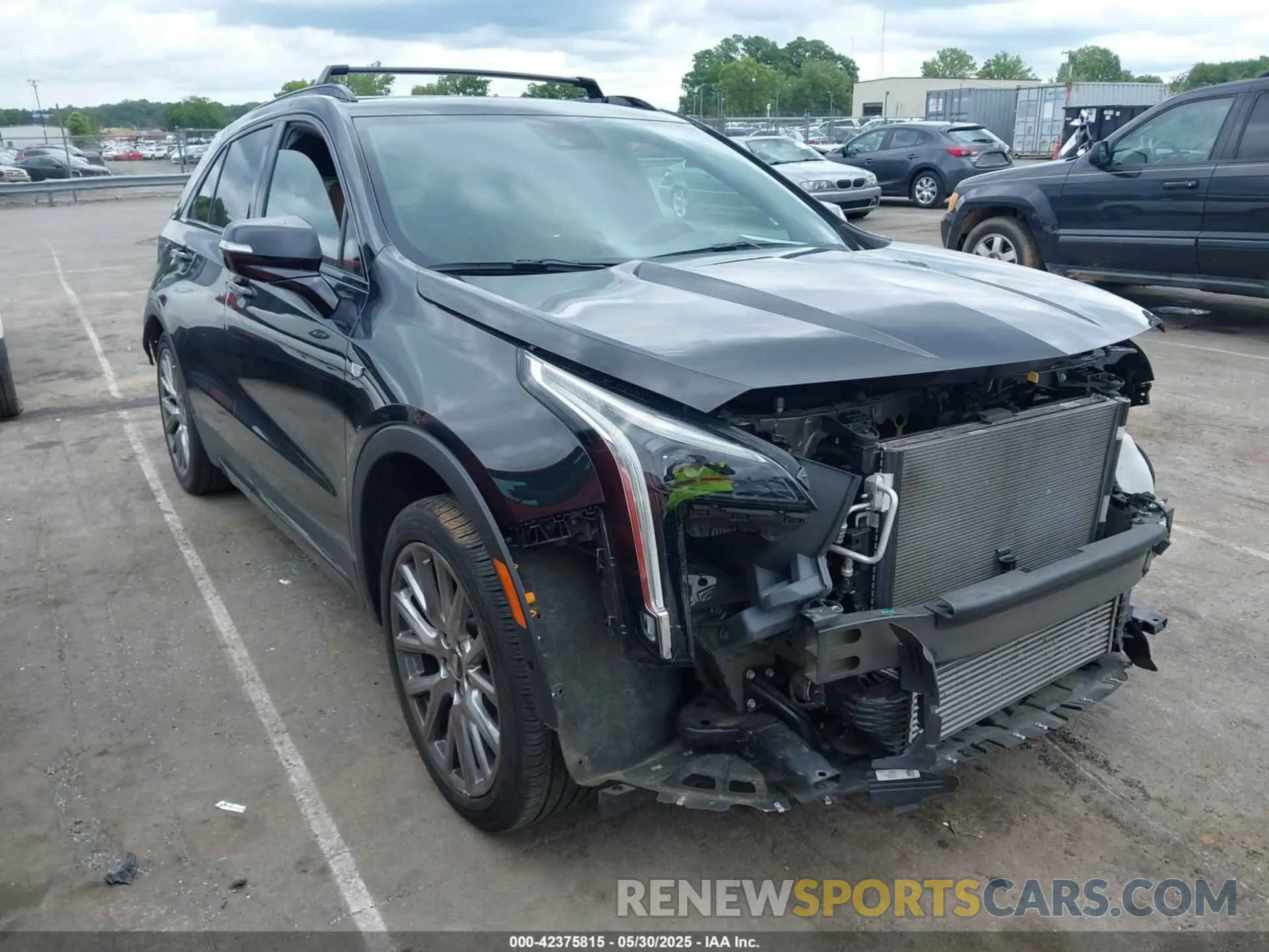1 Фотография поврежденного автомобиля 1GYFZFR48PF108344 CADILLAC XT4 2023