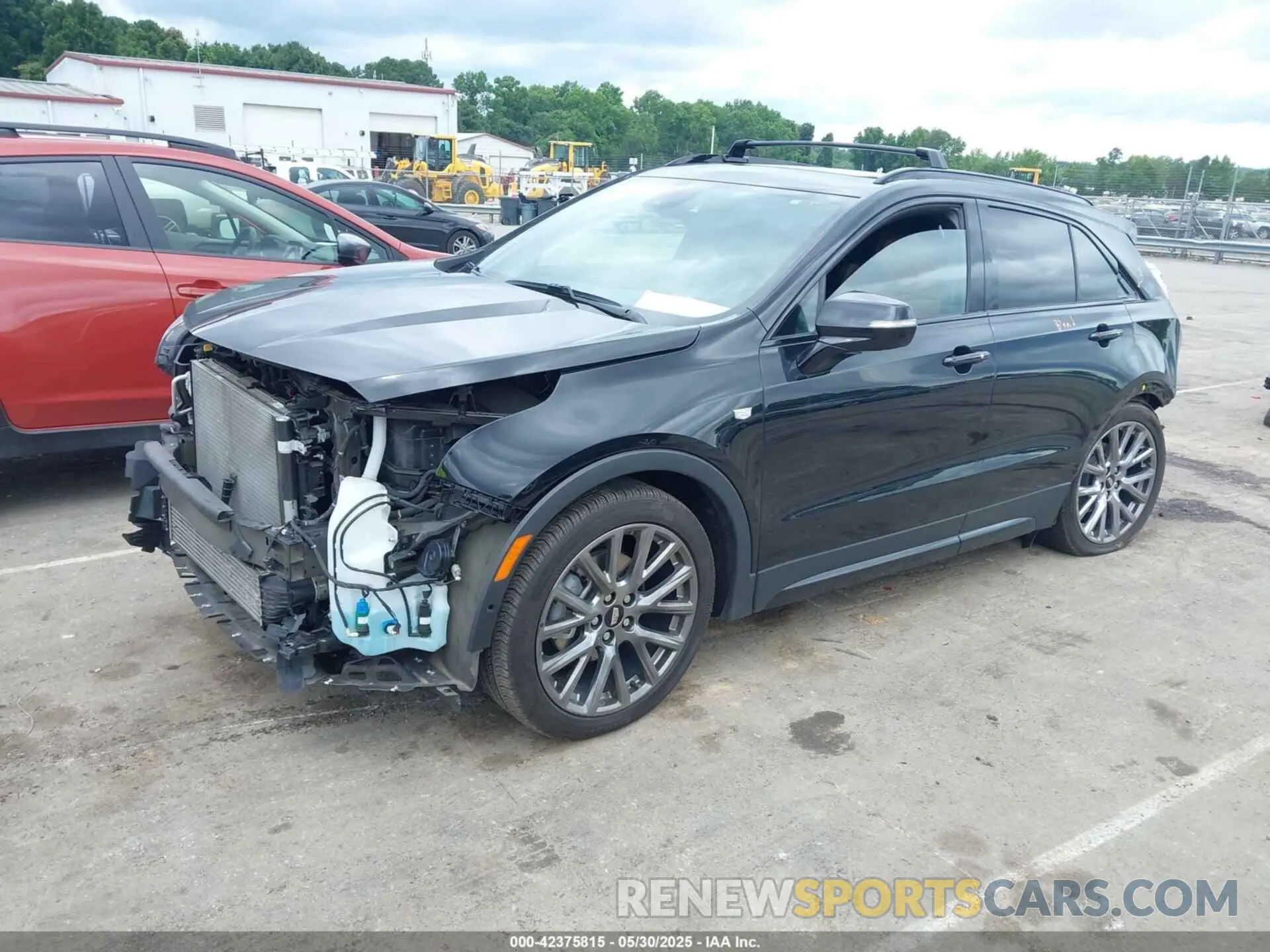 2 Фотография поврежденного автомобиля 1GYFZFR48PF108344 CADILLAC XT4 2023