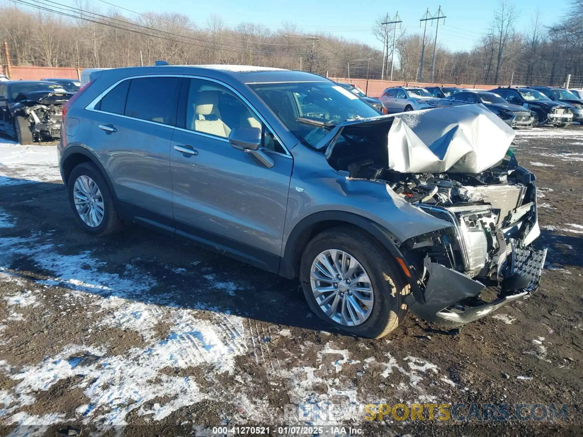 1 Фотография поврежденного автомобиля 1GYAZAR42RF102281 CADILLAC XT4 2024