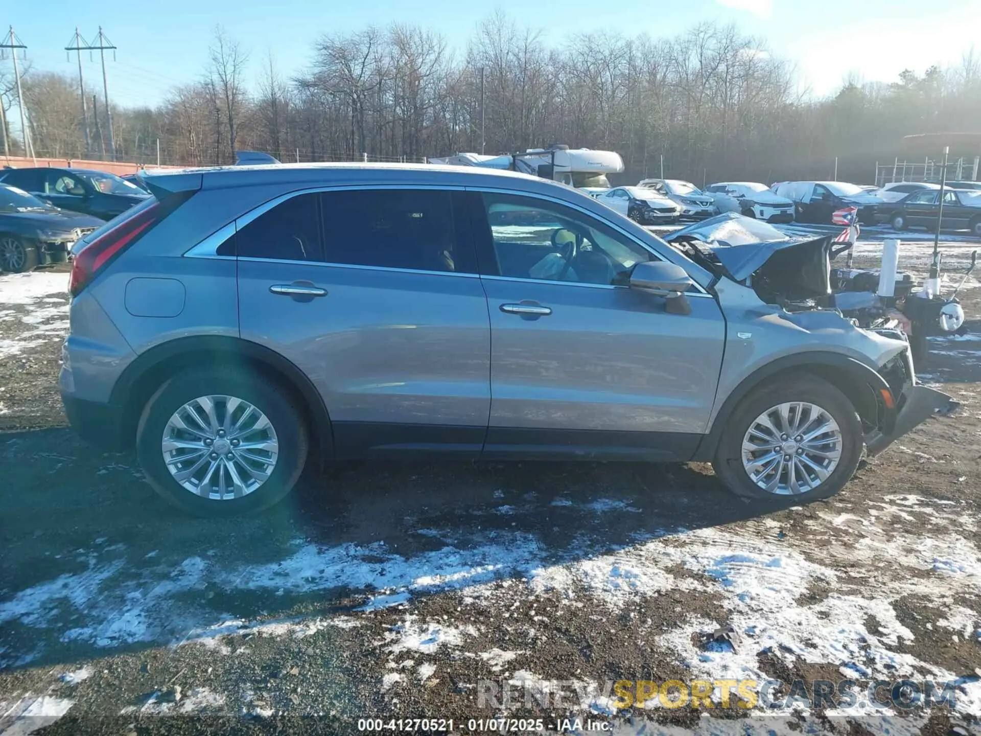 13 Фотография поврежденного автомобиля 1GYAZAR42RF102281 CADILLAC XT4 2024