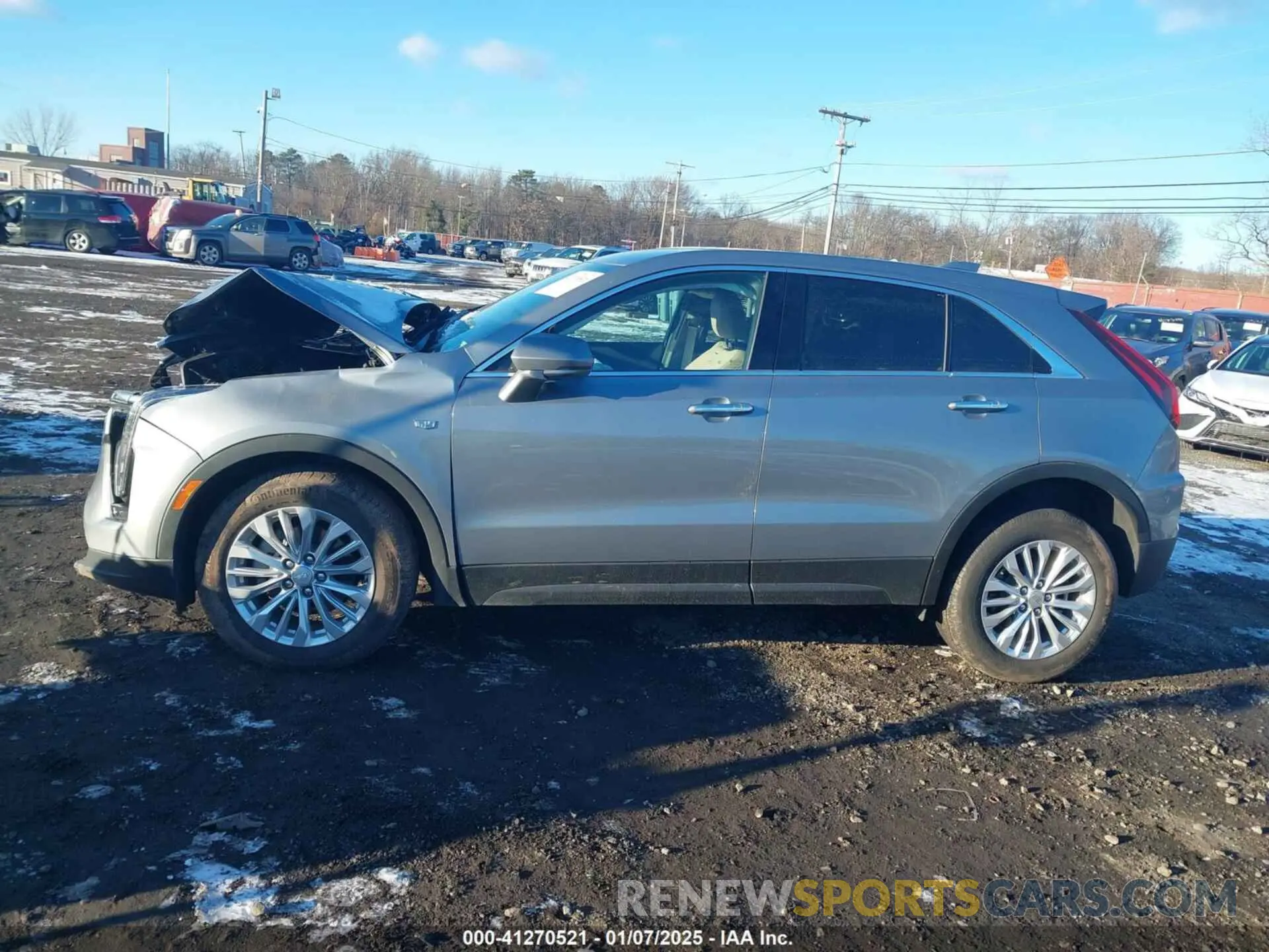 14 Фотография поврежденного автомобиля 1GYAZAR42RF102281 CADILLAC XT4 2024