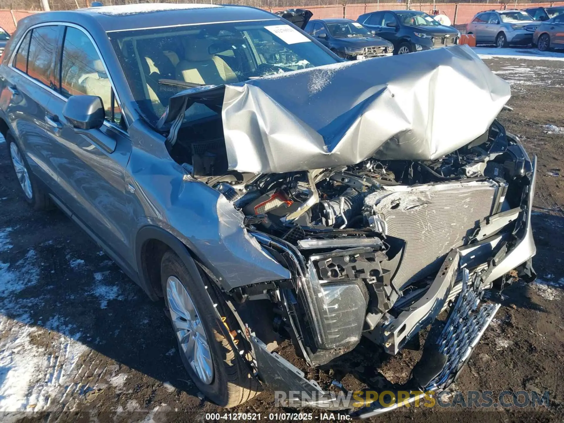 17 Фотография поврежденного автомобиля 1GYAZAR42RF102281 CADILLAC XT4 2024