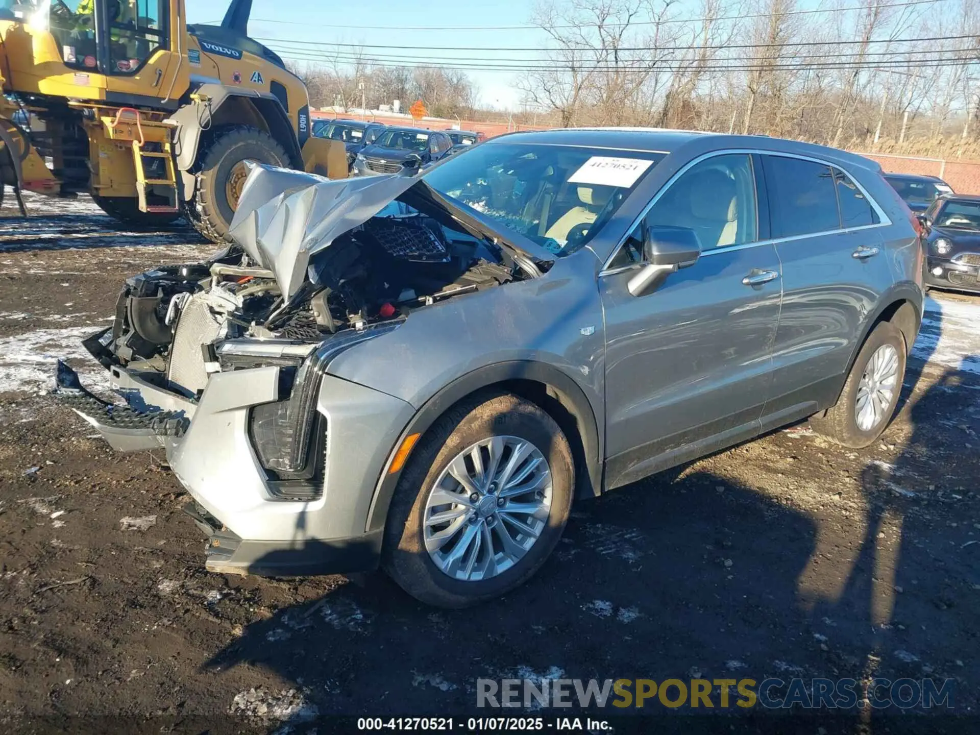 2 Фотография поврежденного автомобиля 1GYAZAR42RF102281 CADILLAC XT4 2024