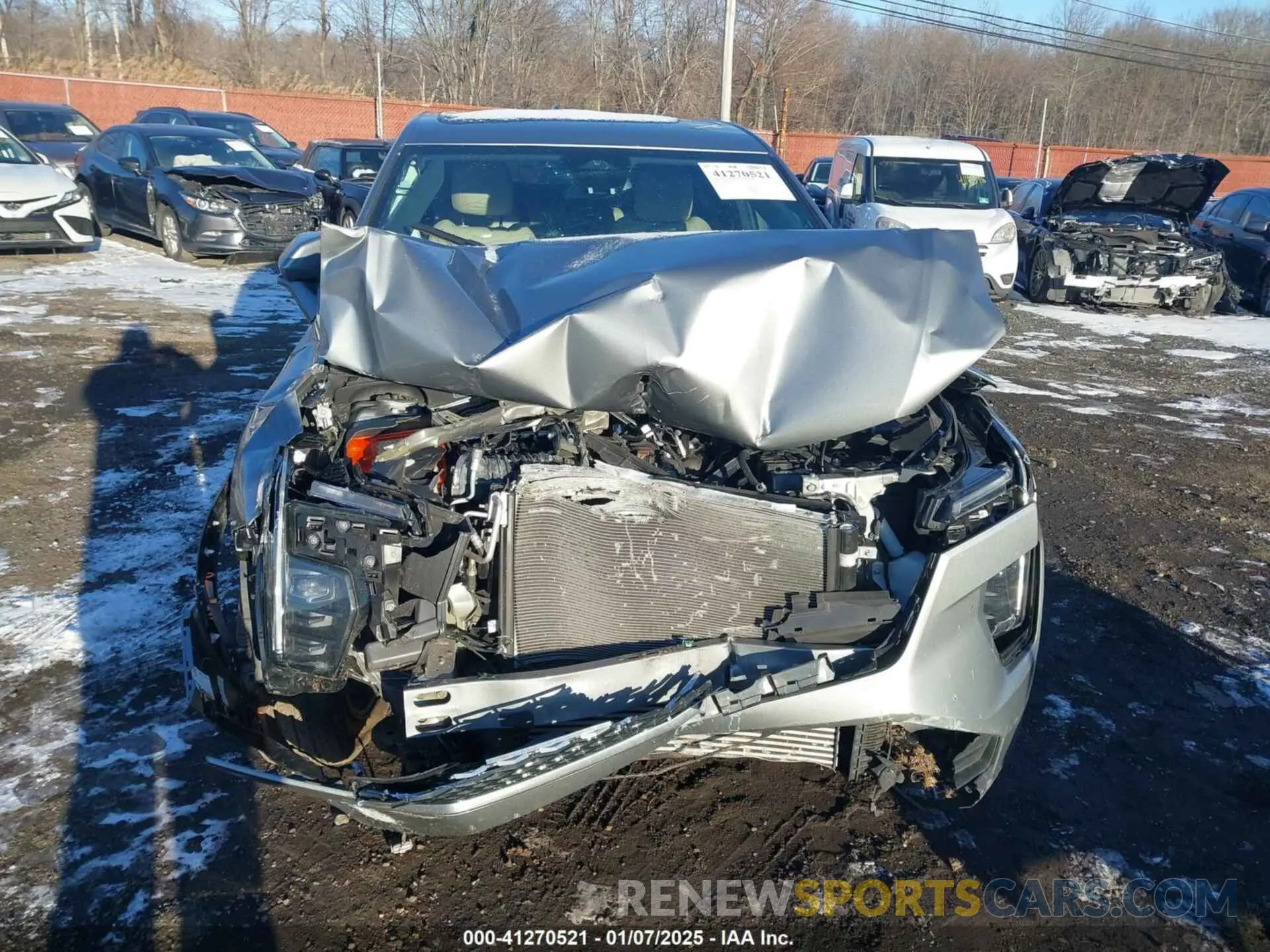 6 Фотография поврежденного автомобиля 1GYAZAR42RF102281 CADILLAC XT4 2024