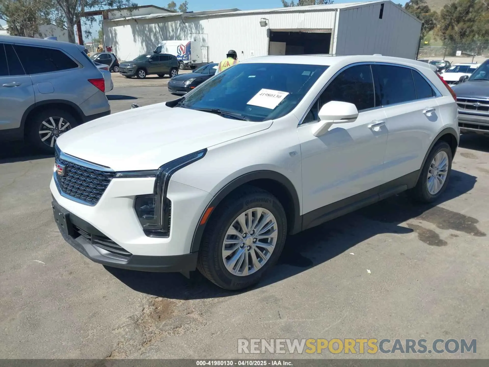 2 Photograph of a damaged car 1GYAZAR42RF168331 CADILLAC XT4 2024