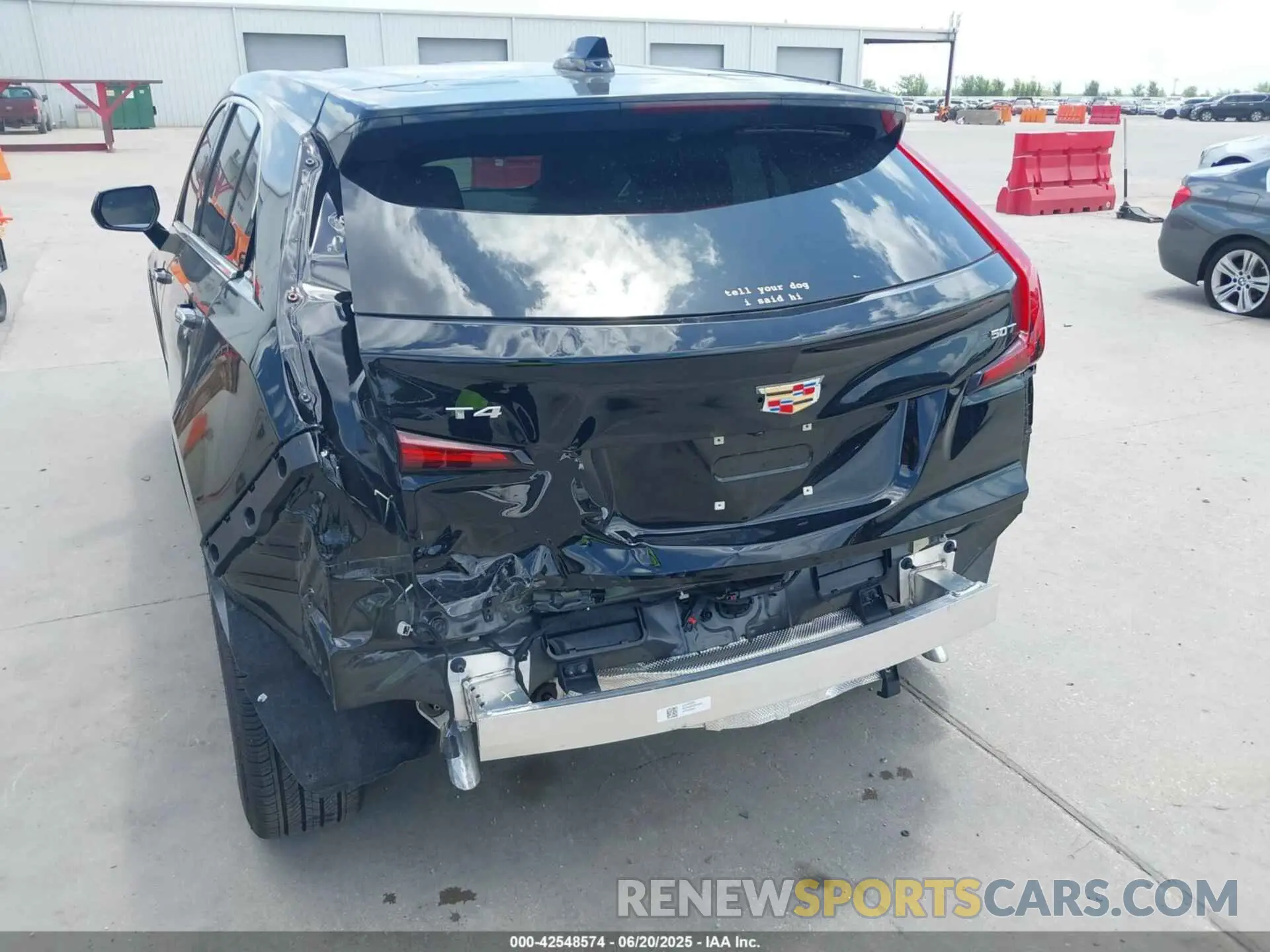 6 Фотография поврежденного автомобиля 1GYAZAR42RF226132 CADILLAC XT4 2024