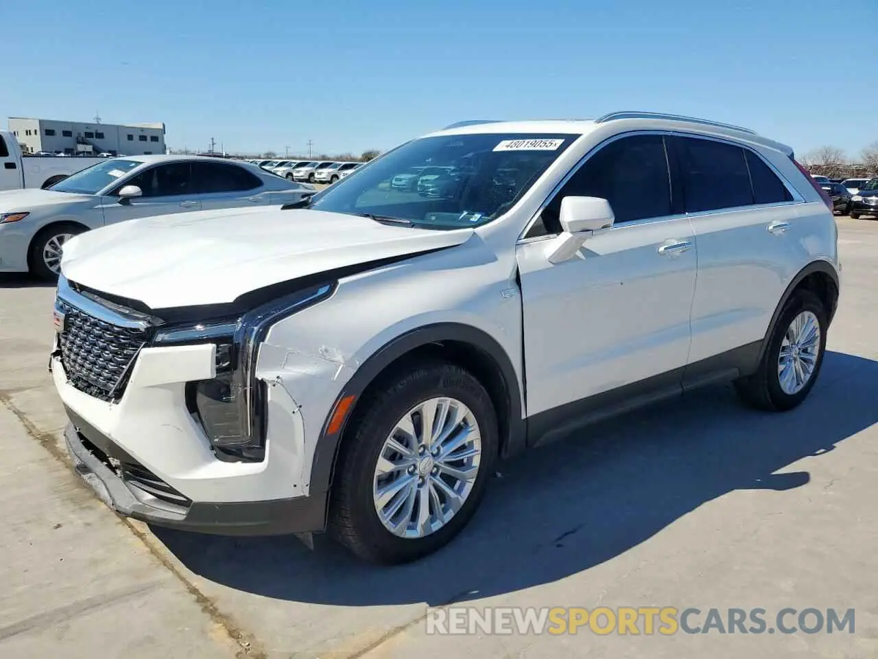 1 Фотография поврежденного автомобиля 1GYAZAR44RF233650 CADILLAC XT4 2024