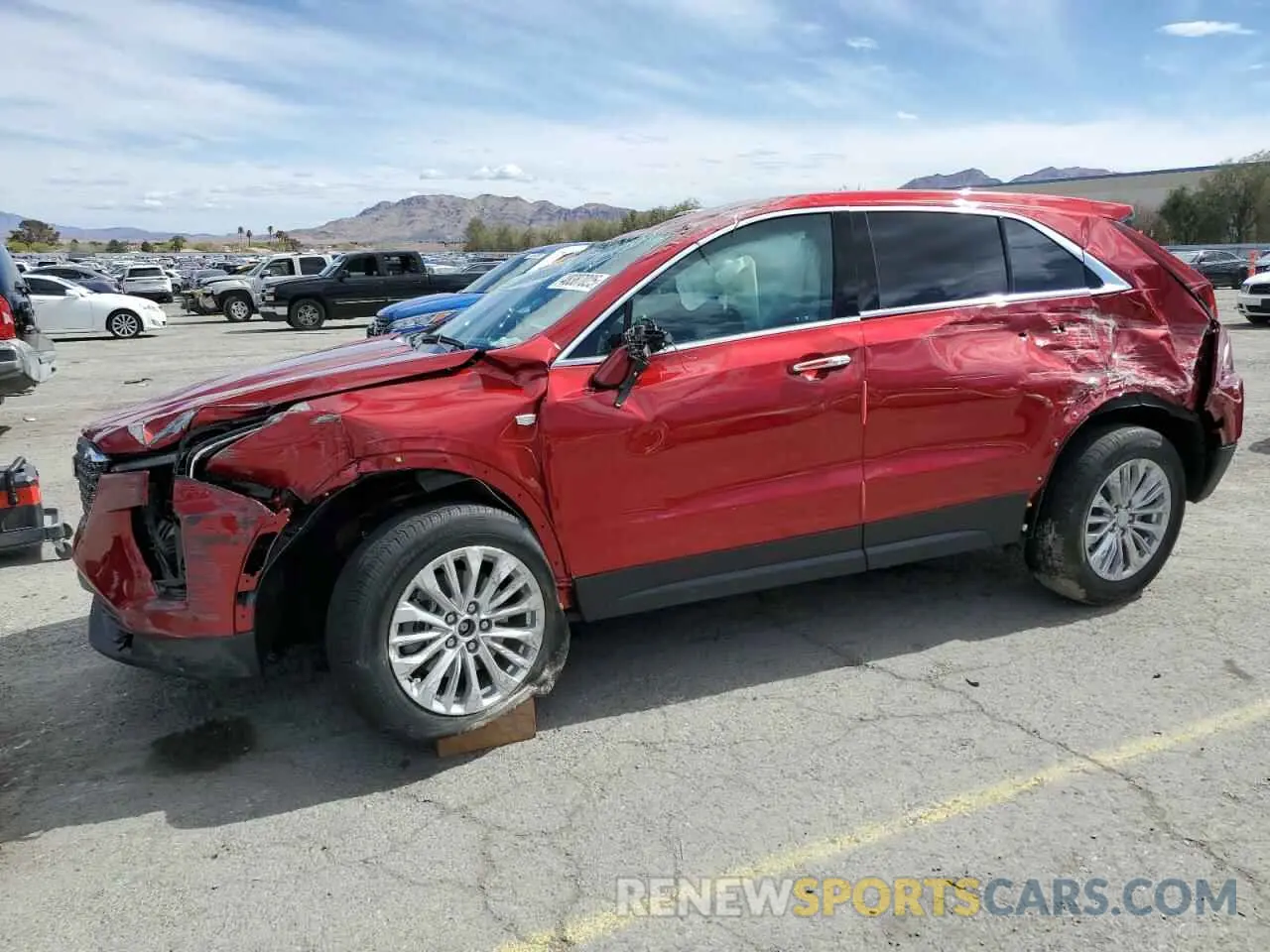 1 Фотография поврежденного автомобиля 1GYAZAR47RF111817 CADILLAC XT4 2024