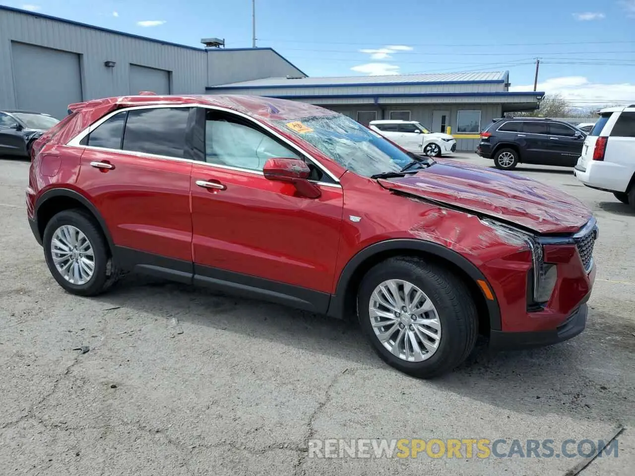 4 Фотография поврежденного автомобиля 1GYAZAR47RF111817 CADILLAC XT4 2024