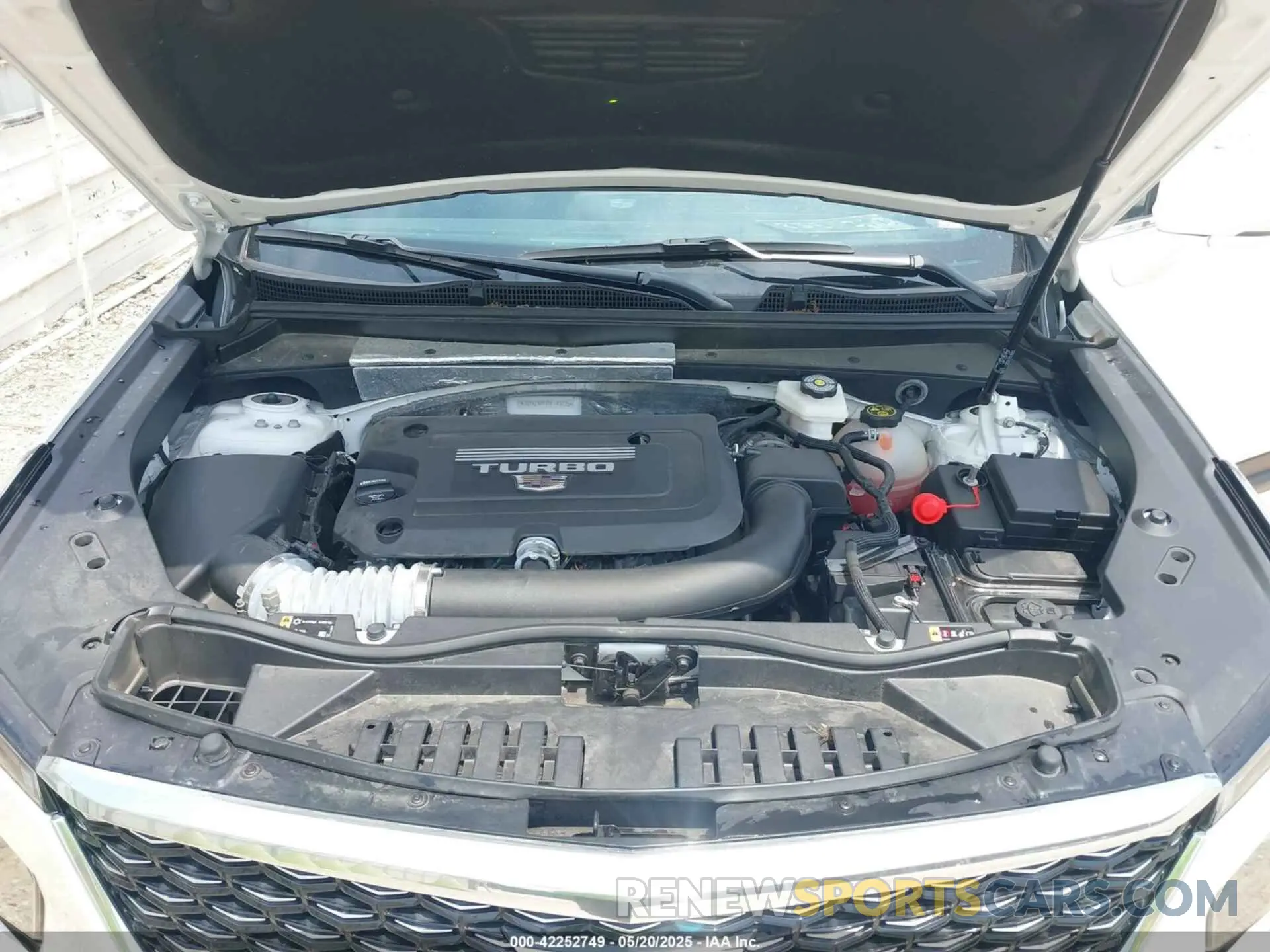 10 Photograph of a damaged car 1GYAZAR47RF145725 CADILLAC XT4 2024