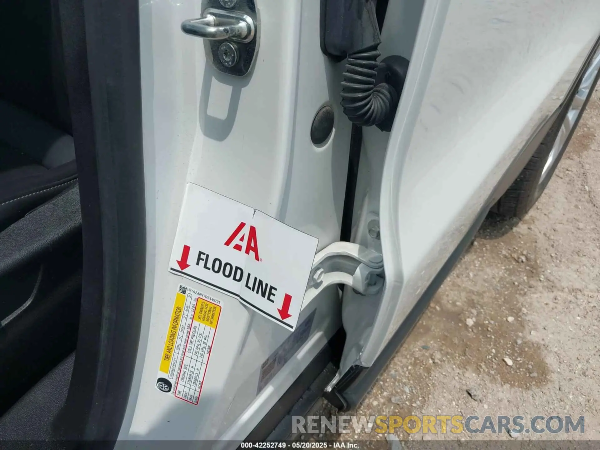 6 Photograph of a damaged car 1GYAZAR47RF145725 CADILLAC XT4 2024
