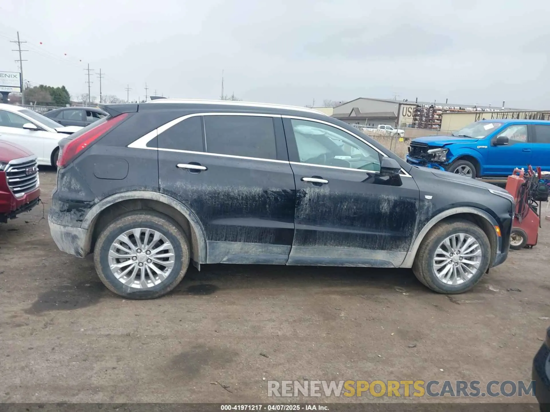 12 Photograph of a damaged car 1GYFZBR41RF101697 CADILLAC XT4 2024
