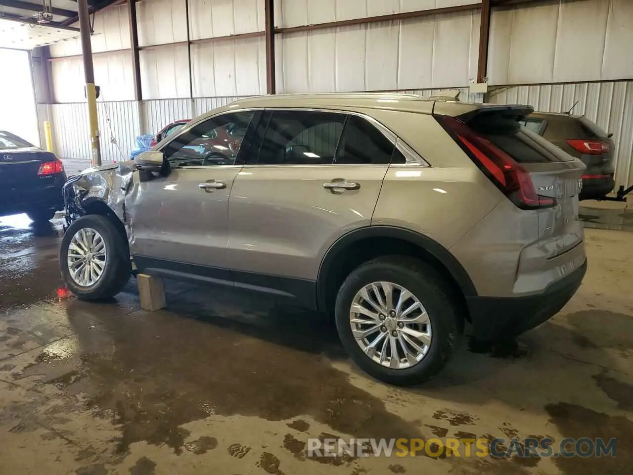2 Photograph of a damaged car 1GYFZBR48RF242850 CADILLAC XT4 2024
