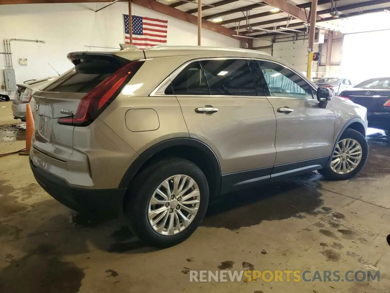 3 Photograph of a damaged car 1GYFZBR48RF242850 CADILLAC XT4 2024