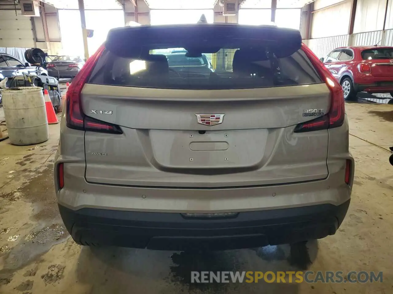 6 Photograph of a damaged car 1GYFZBR48RF242850 CADILLAC XT4 2024