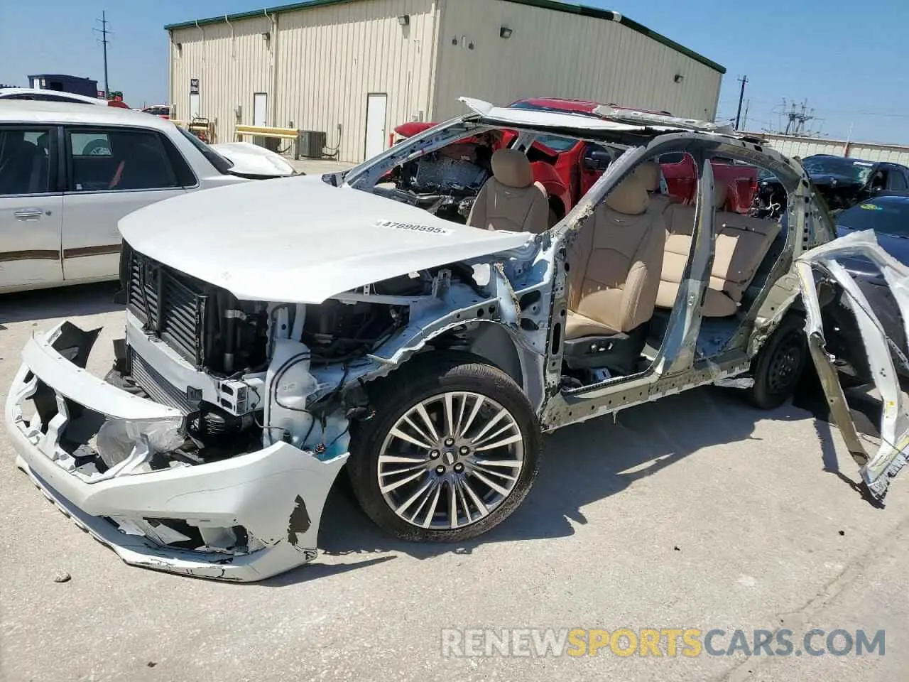 1 Photograph of a damaged car 1GYFZCR42RF234359 CADILLAC XT4 2024