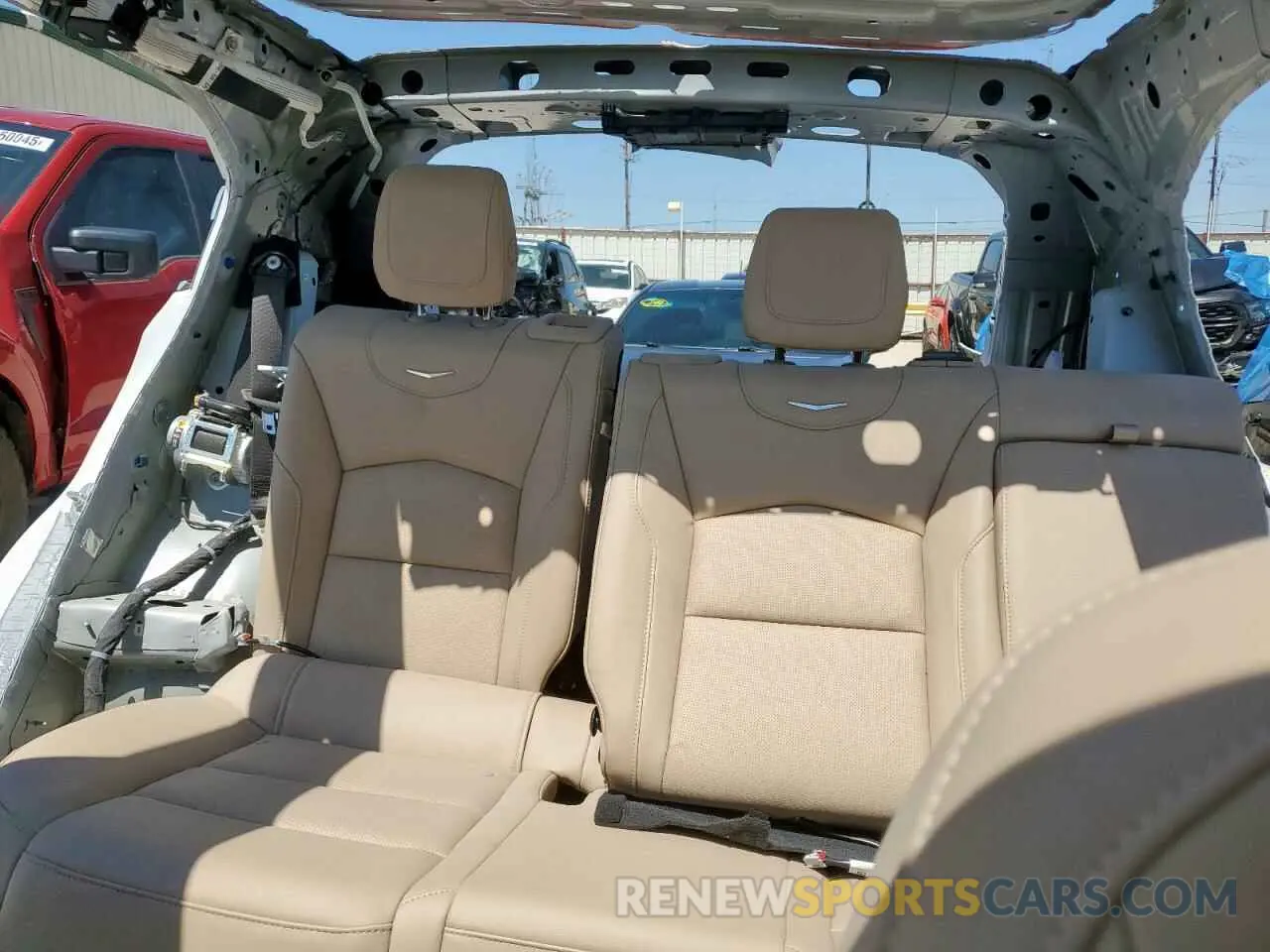 10 Photograph of a damaged car 1GYFZCR42RF234359 CADILLAC XT4 2024