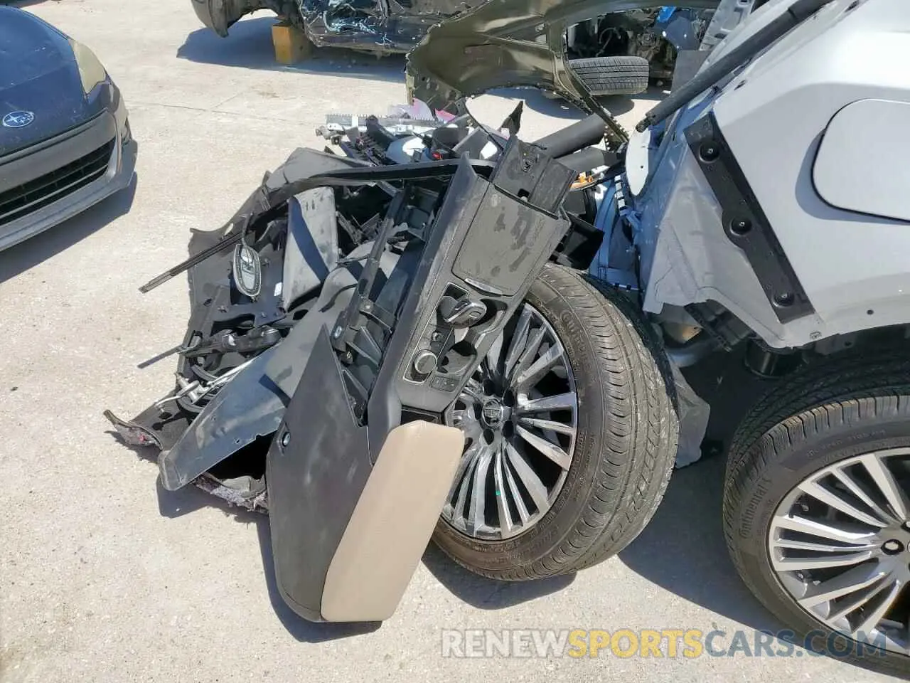 13 Photograph of a damaged car 1GYFZCR42RF234359 CADILLAC XT4 2024