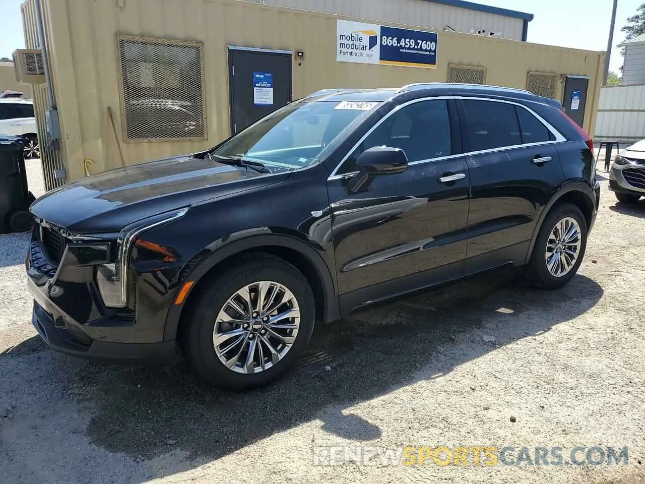 1 Photograph of a damaged car 1GYFZCR43RF145903 CADILLAC XT4 2024