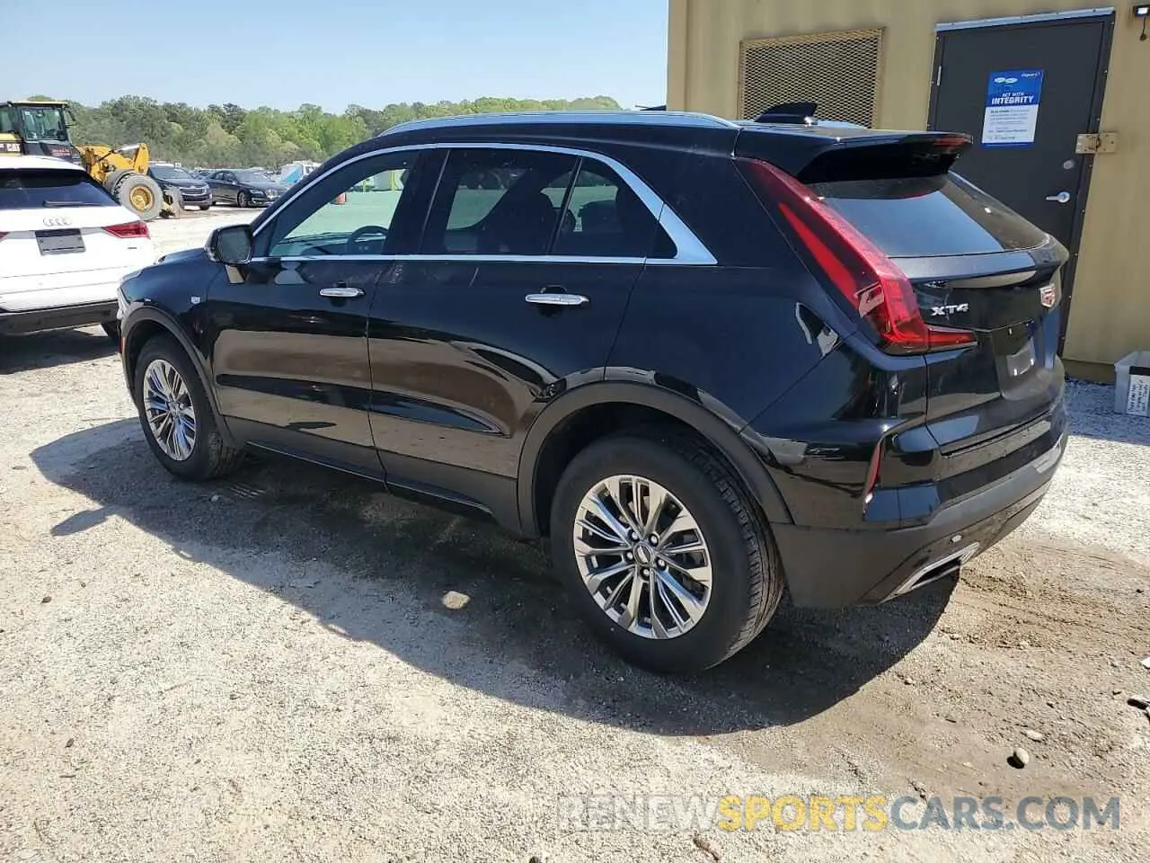 2 Photograph of a damaged car 1GYFZCR43RF145903 CADILLAC XT4 2024
