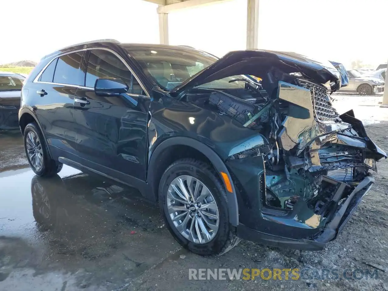 4 Photograph of a damaged car 1GYFZCR43RF241465 CADILLAC XT4 2024