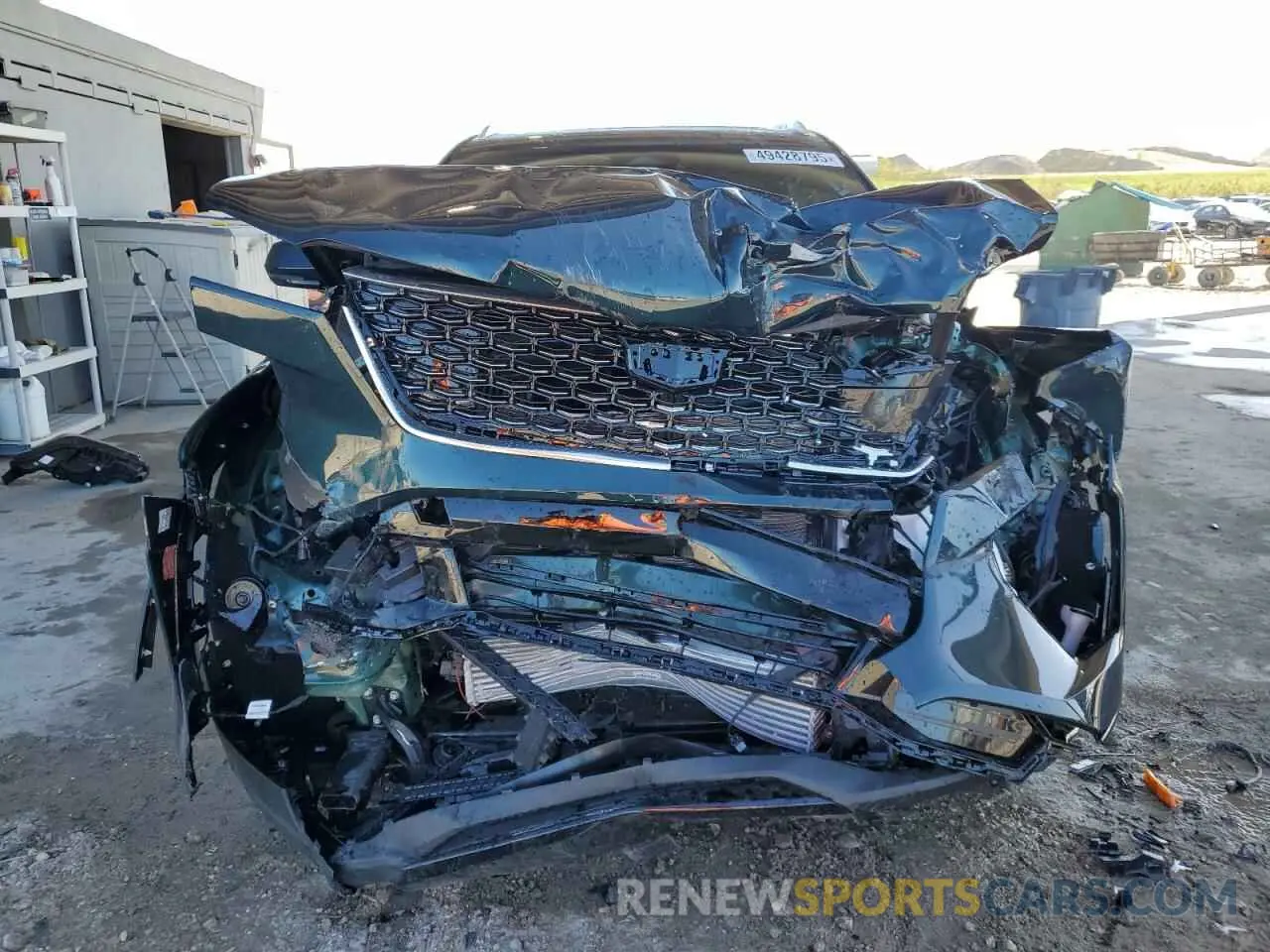 5 Photograph of a damaged car 1GYFZCR43RF241465 CADILLAC XT4 2024