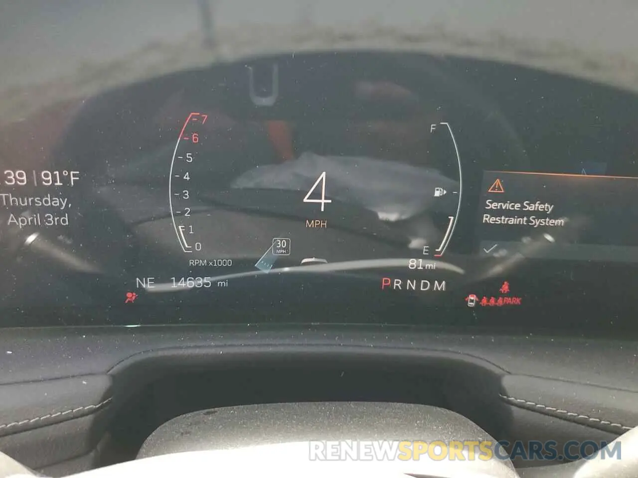9 Photograph of a damaged car 1GYFZCR44RF166694 CADILLAC XT4 2024