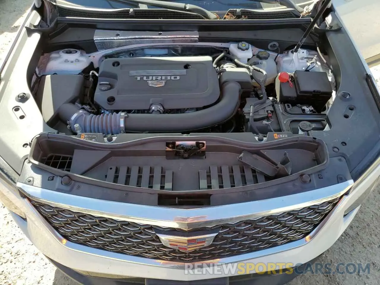 11 Photograph of a damaged car 1GYFZCR44RF239840 CADILLAC XT4 2024