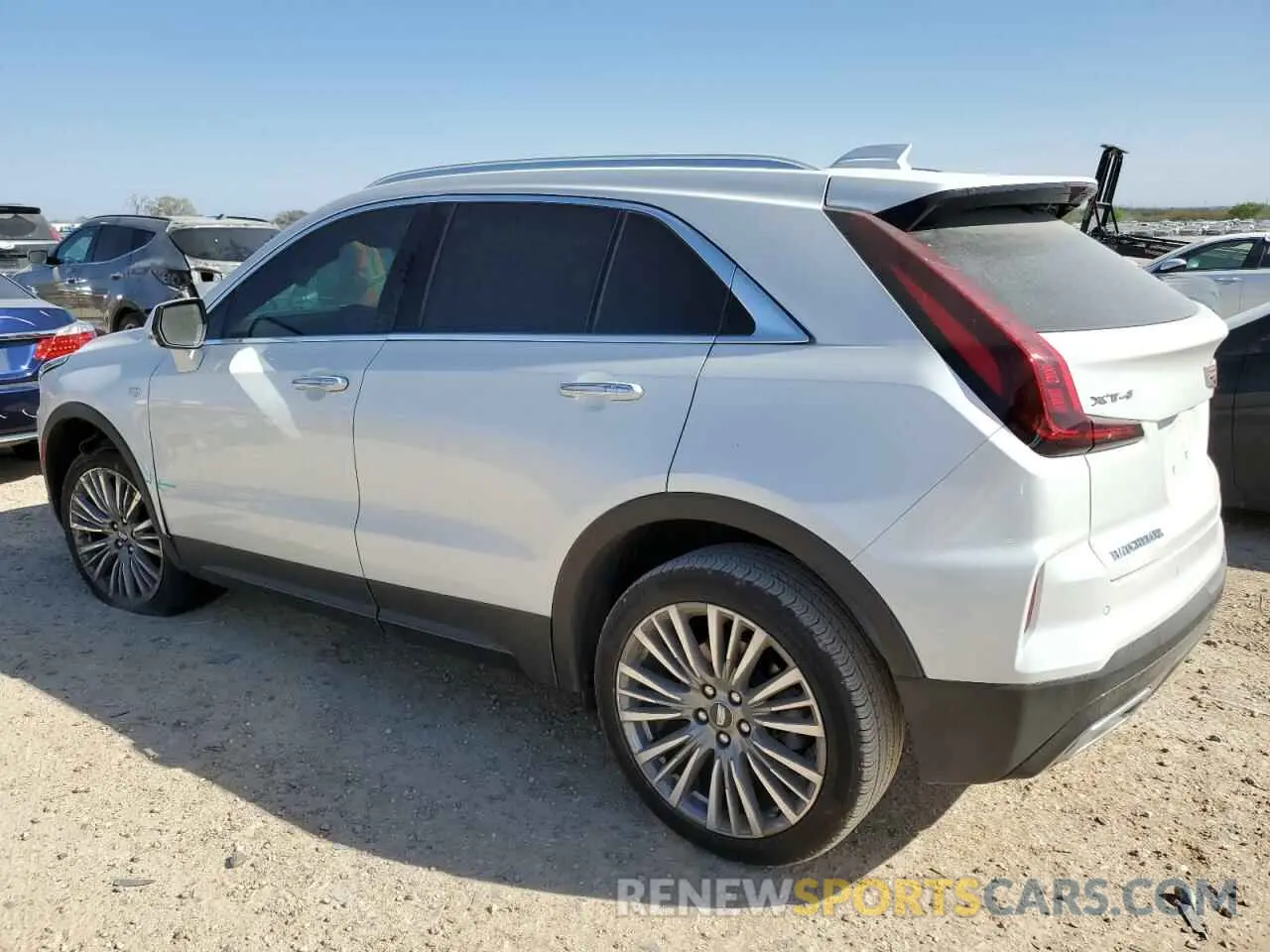 2 Photograph of a damaged car 1GYFZCR44RF239840 CADILLAC XT4 2024