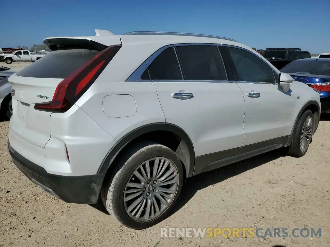 3 Photograph of a damaged car 1GYFZCR44RF239840 CADILLAC XT4 2024