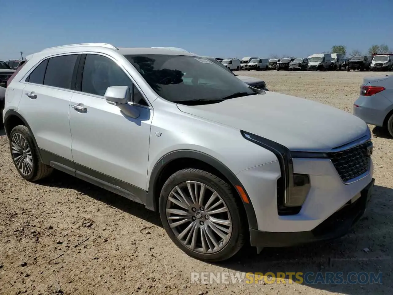 4 Photograph of a damaged car 1GYFZCR44RF239840 CADILLAC XT4 2024