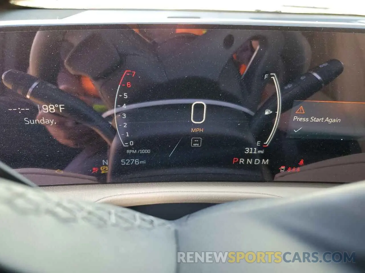 9 Photograph of a damaged car 1GYFZCR44RF239840 CADILLAC XT4 2024