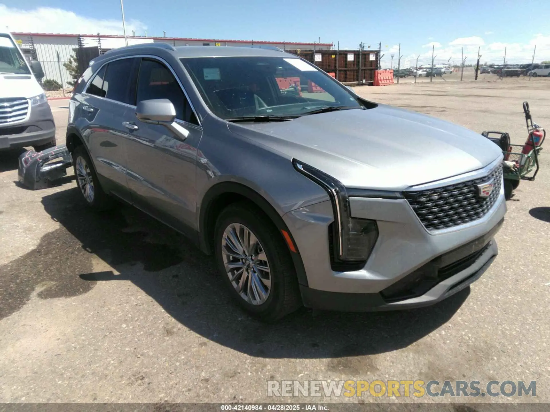 1 Photograph of a damaged car 1GYFZCR46RF221436 CADILLAC XT4 2024