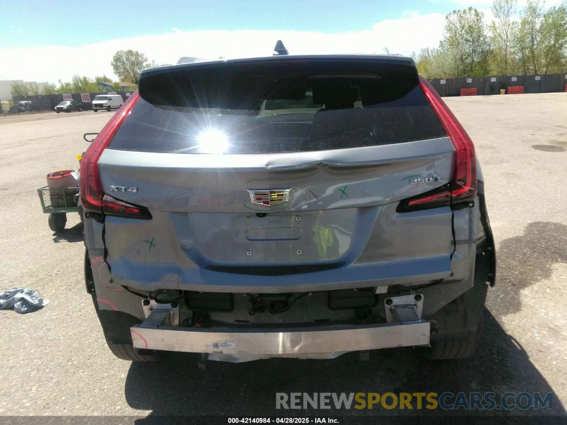 17 Photograph of a damaged car 1GYFZCR46RF221436 CADILLAC XT4 2024