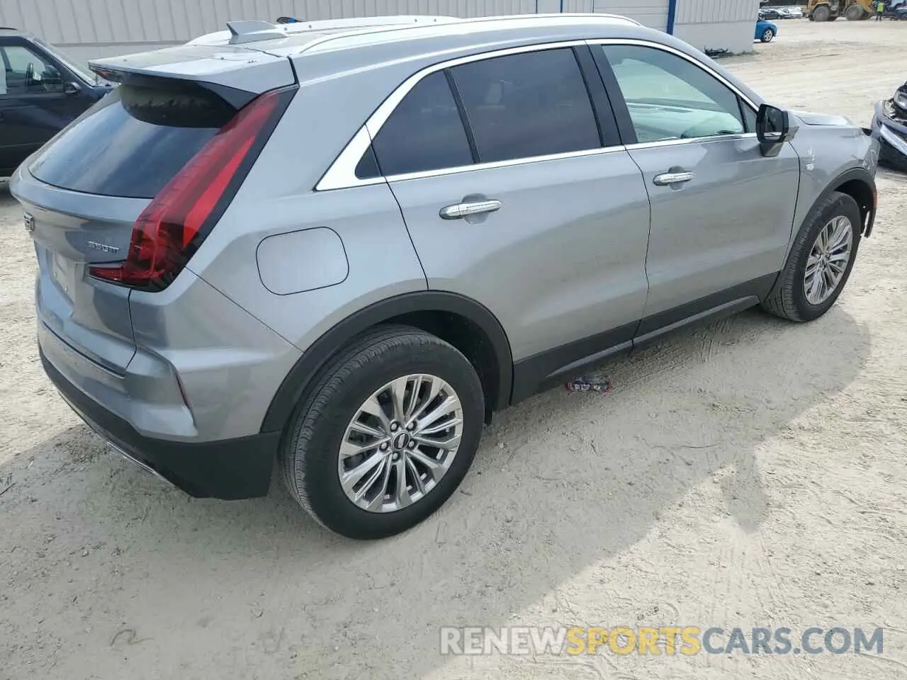 3 Фотография поврежденного автомобиля 1GYFZCR48RF169081 CADILLAC XT4 2024