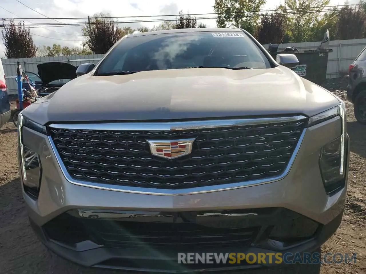 5 Фотография поврежденного автомобиля 1GYFZDR40RF219252 CADILLAC XT4 2024