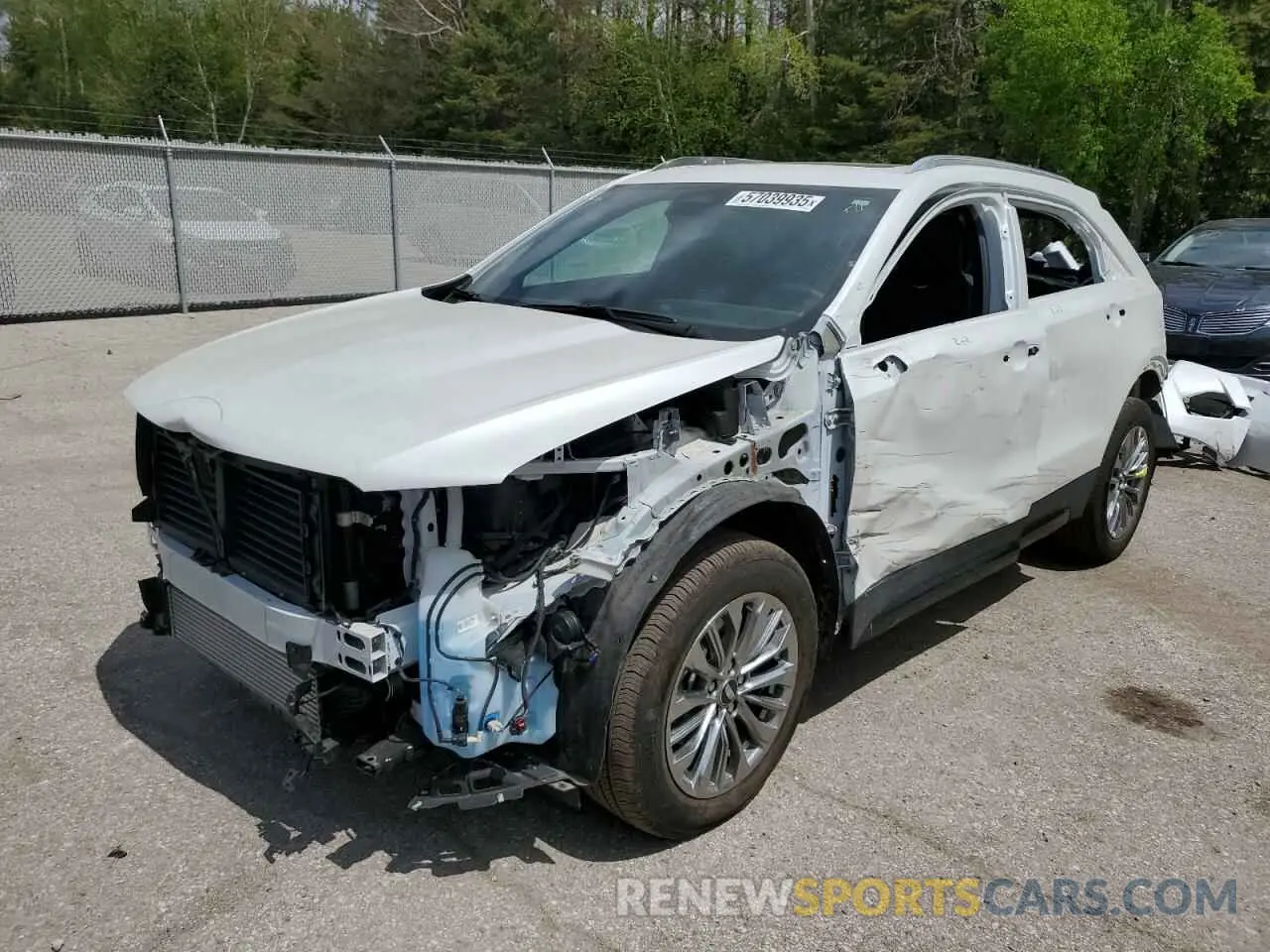 1 Фотография поврежденного автомобиля 1GYFZDR42RF162925 CADILLAC XT4 2024