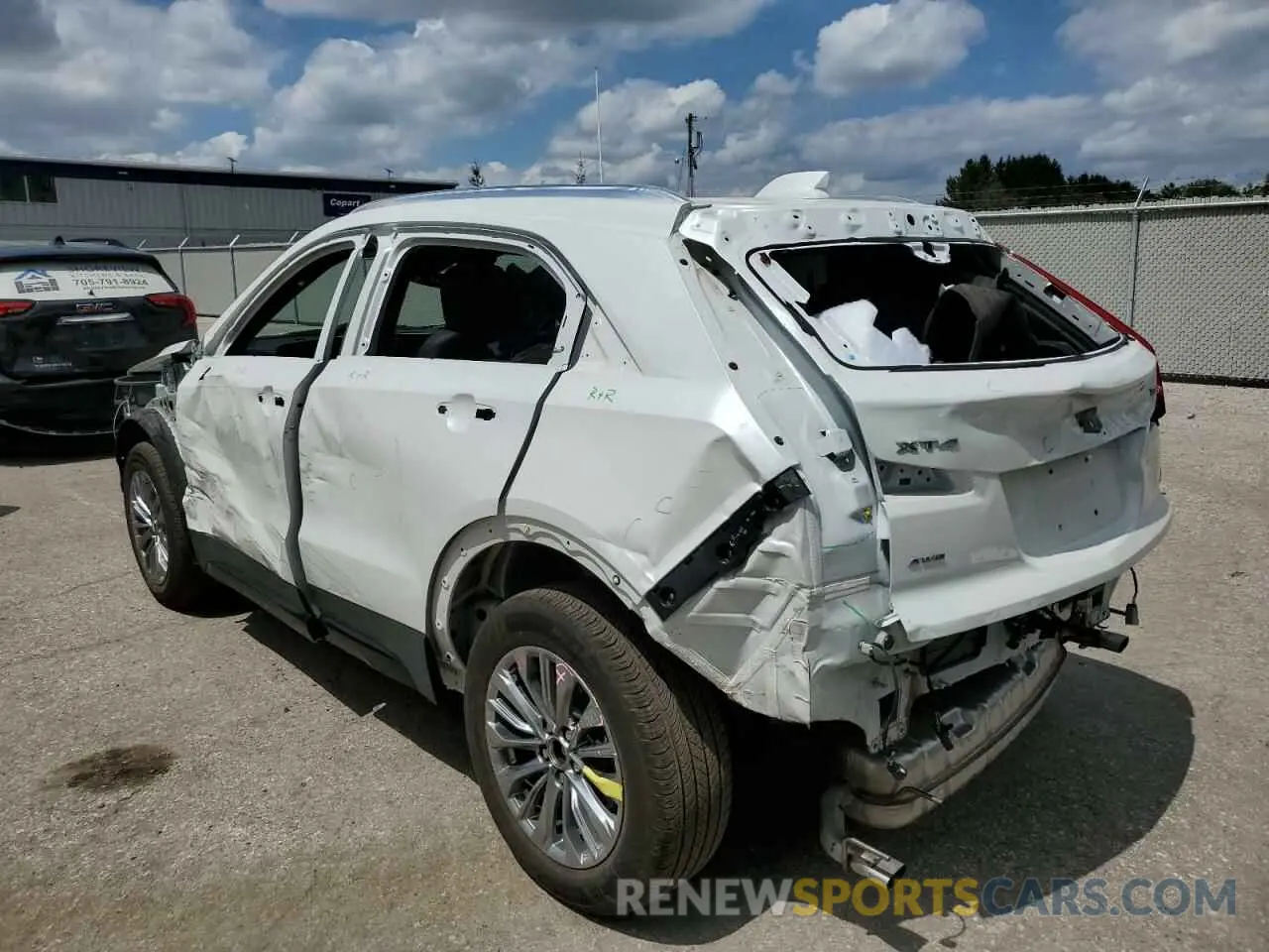 2 Фотография поврежденного автомобиля 1GYFZDR42RF162925 CADILLAC XT4 2024