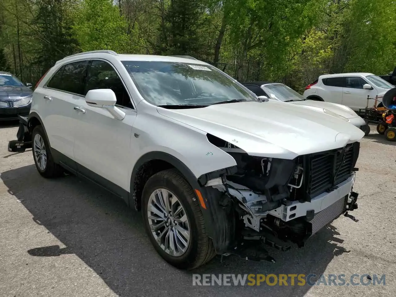 4 Фотография поврежденного автомобиля 1GYFZDR42RF162925 CADILLAC XT4 2024
