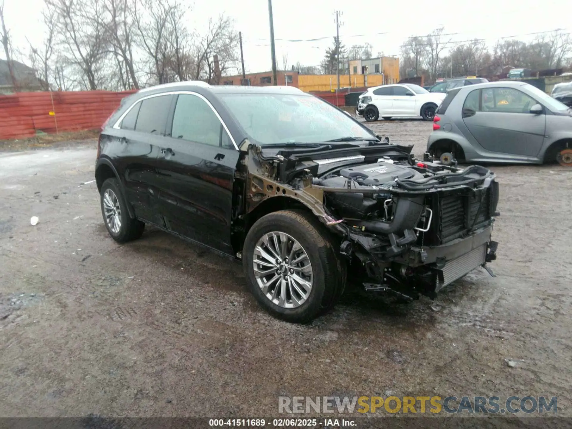 1 Photograph of a damaged car 1GYFZDR44RF161016 CADILLAC XT4 2024