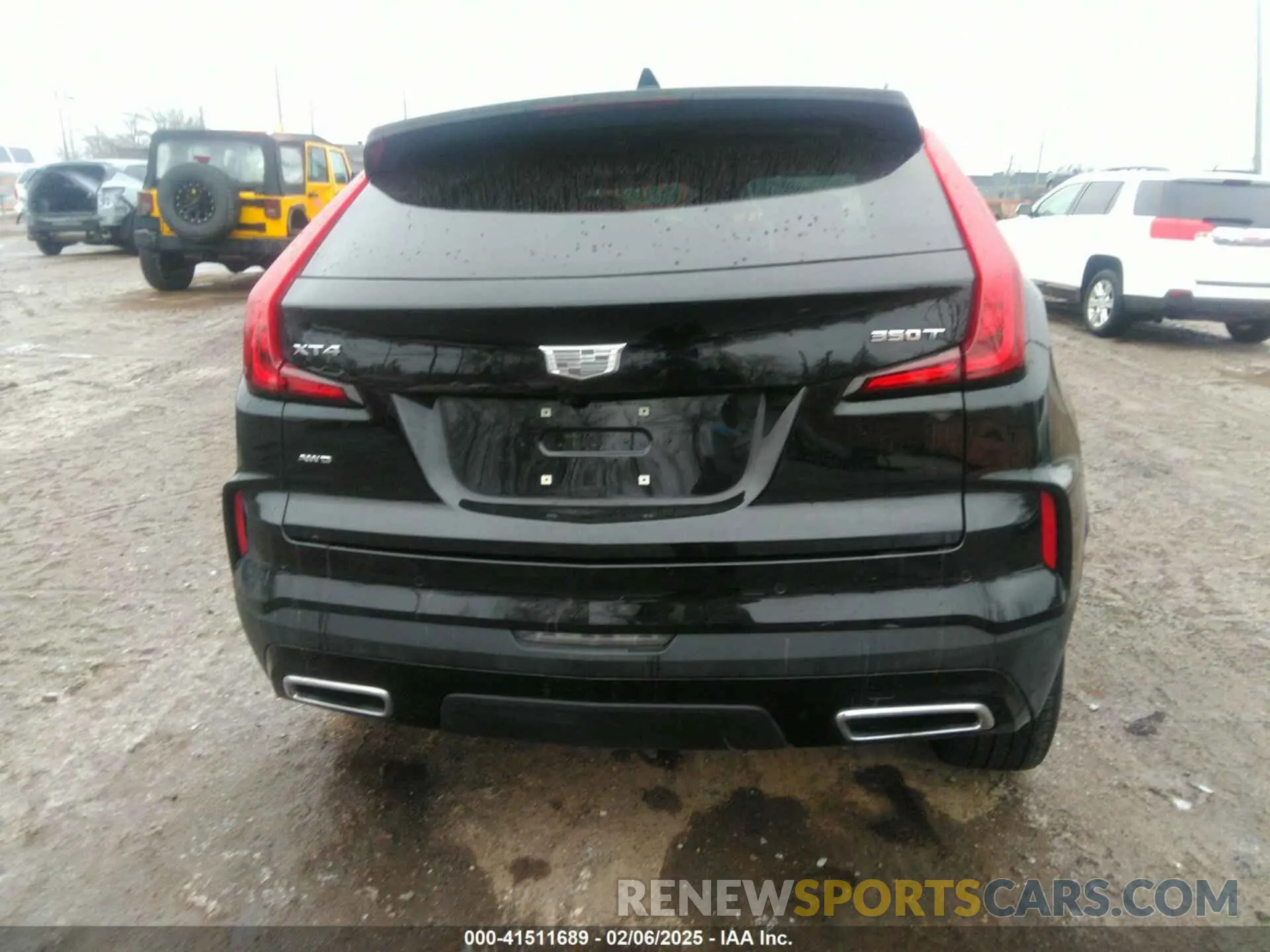 16 Photograph of a damaged car 1GYFZDR44RF161016 CADILLAC XT4 2024