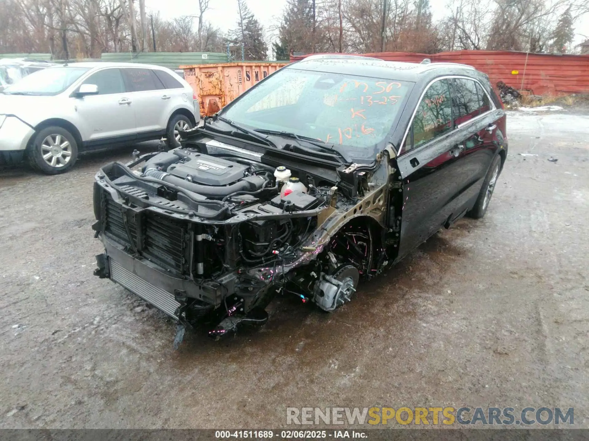2 Photograph of a damaged car 1GYFZDR44RF161016 CADILLAC XT4 2024