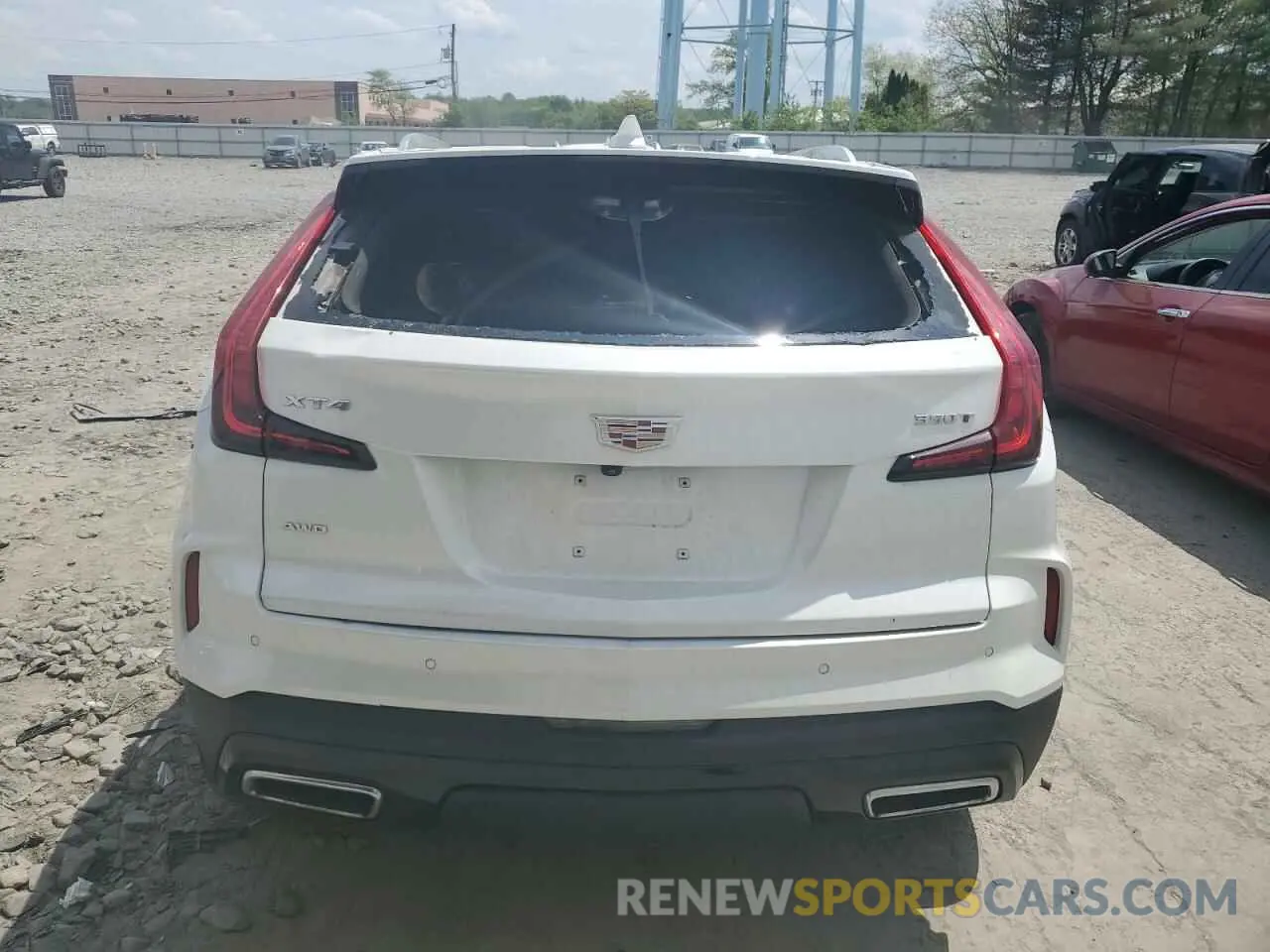 6 Фотография поврежденного автомобиля 1GYFZDR45RF102198 CADILLAC XT4 2024
