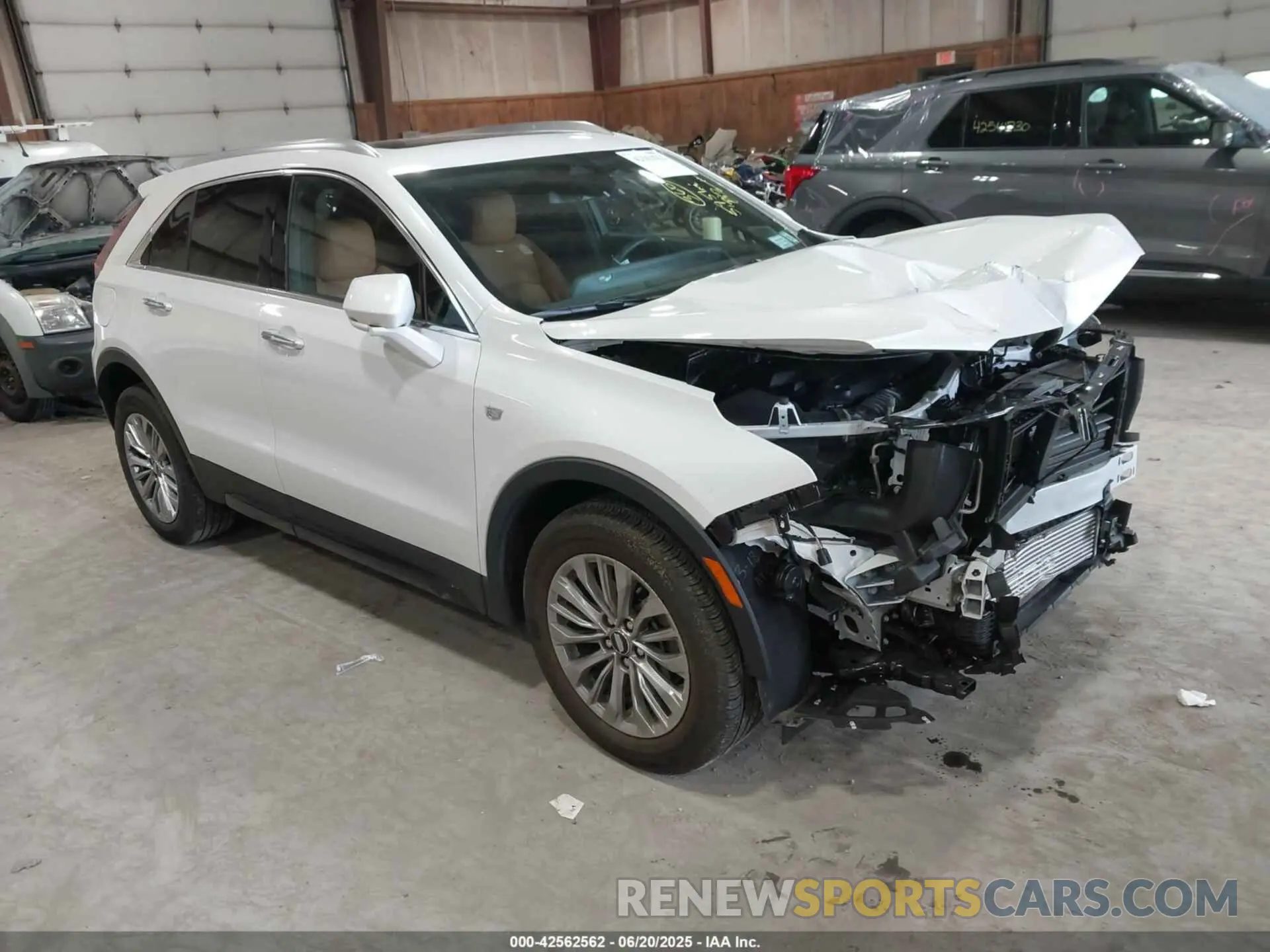 1 Фотография поврежденного автомобиля 1GYFZDR47RF206465 CADILLAC XT4 2024