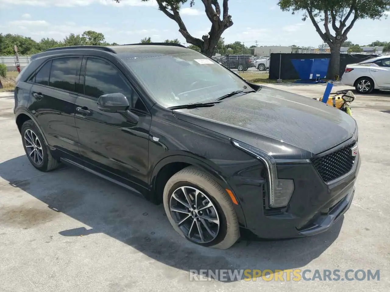 4 Photograph of a damaged car 1GYFZER41RF136970 CADILLAC XT4 2024