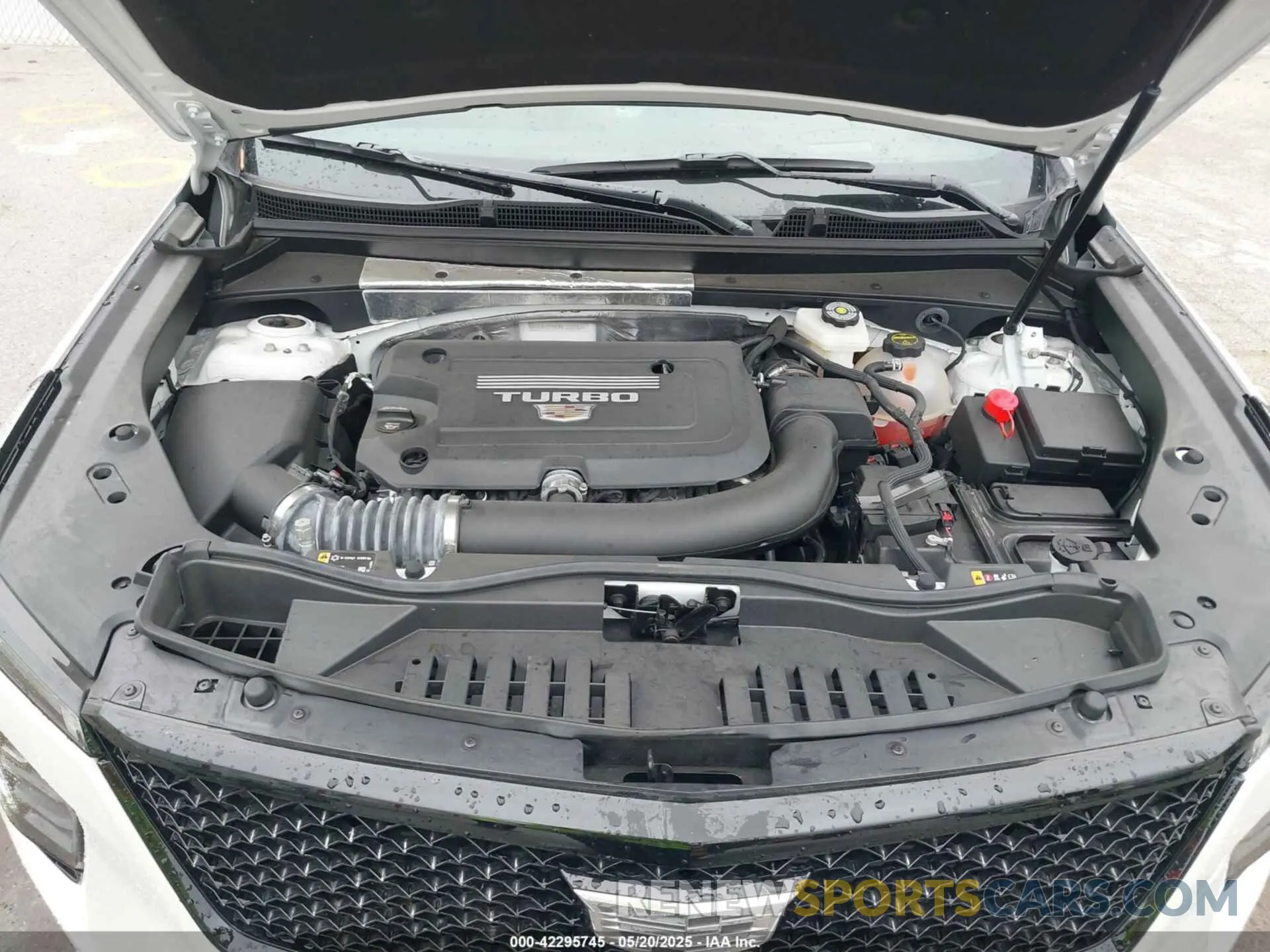 10 Photograph of a damaged car 1GYFZFR40RF223782 CADILLAC XT4 2024