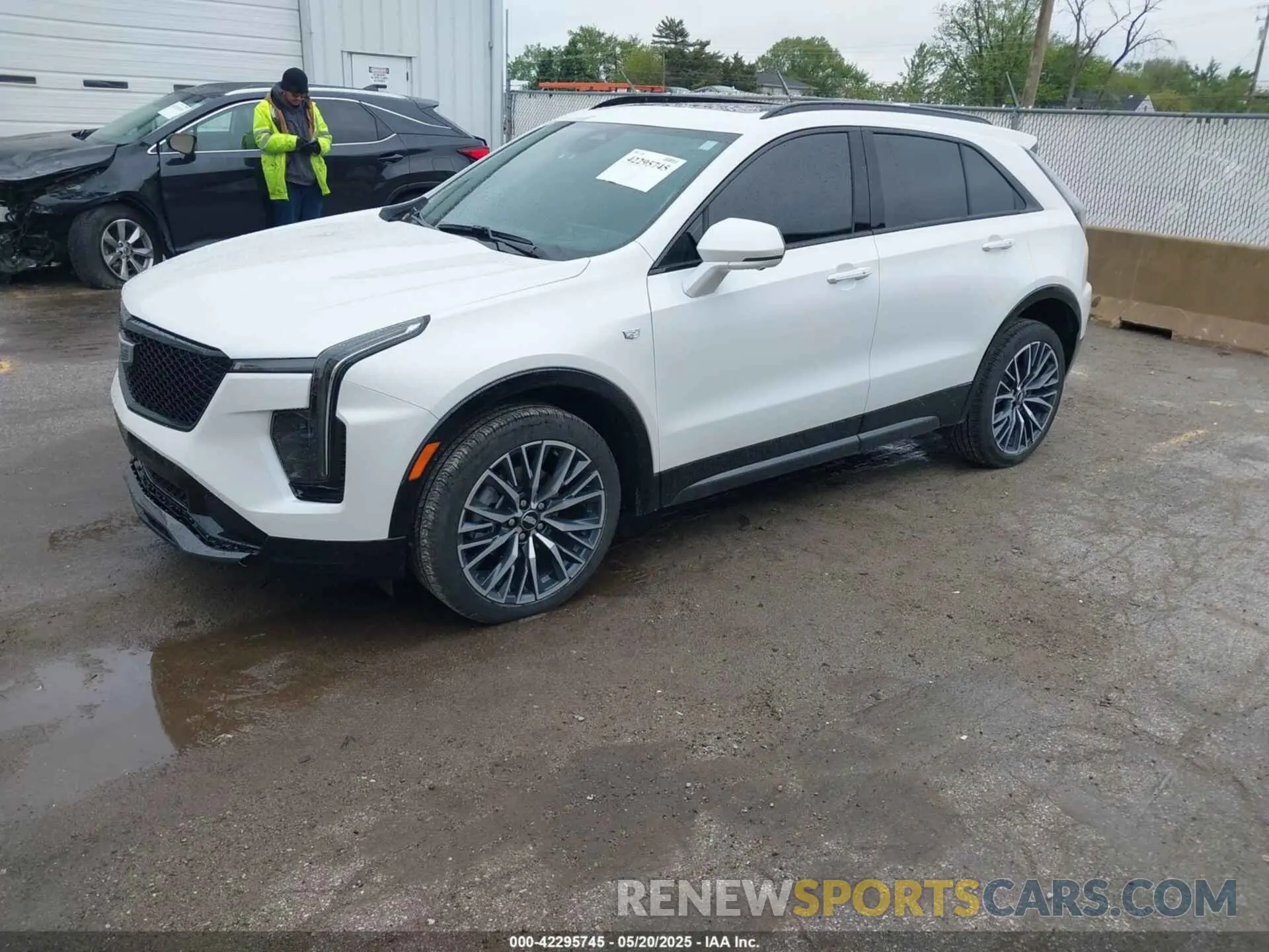 2 Photograph of a damaged car 1GYFZFR40RF223782 CADILLAC XT4 2024